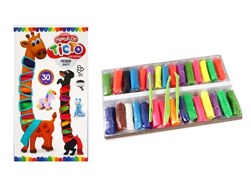 Набір для творчості Тісто для ліплення Master Do, TMD-19-01