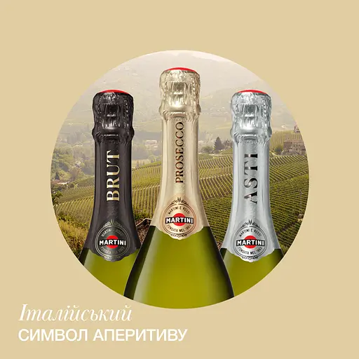 Уценка. Вино игристое Martini Prosecco, 11,5%, 0,75 л (522681) - фото 7