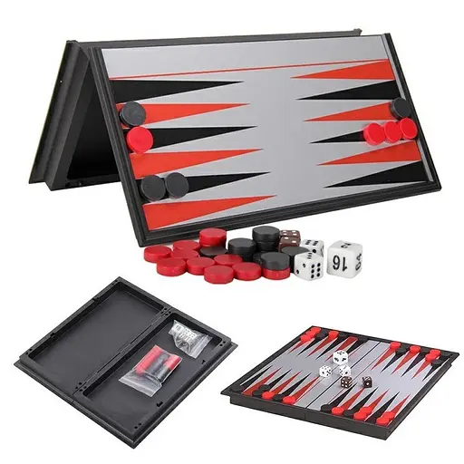 Нарди магнітні Magnetic Folding Backgammon 3820UB (RL-KBK) - фото 2