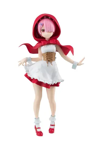 Фігурка Rаm Re Zero Рам у червоному каптурі Життя в альтернативному світі з нуля 21 см WST anime RZ 22.92 - фото 5
