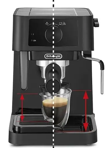 Кофеварка рожковая DeLonghi Stilosa EC 230.BK [65625] - фото 3