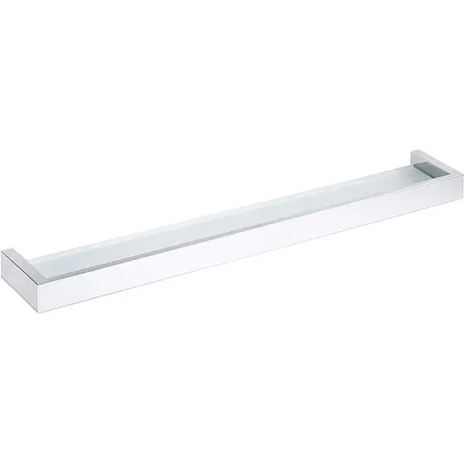 Полка Bemeta Gamma стекло 60 см 145802312, Белый - фото 1