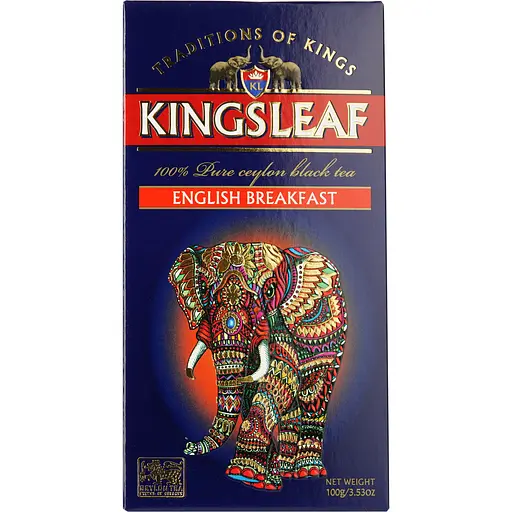 Уценка. Чай черный Kingsleaf English breakfast 100 г (843099)