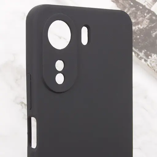 Чохол Silicone Cover Lakshmi Full Camera (AA) для Oppo A60 4G Чорний / Black - фото 5