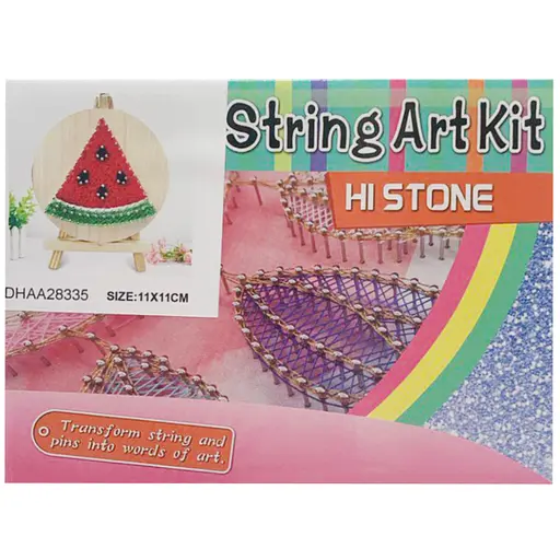 Дитячий набір для творчості стринг-арт "Кавун" YG0115(28335) дерев'яна основа