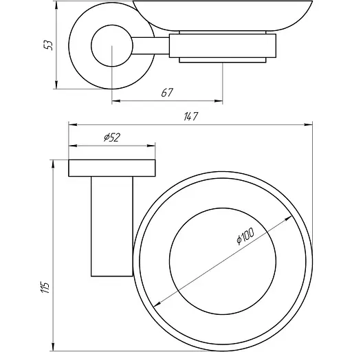 Мильниця Globus Lux BS8408 - фото 3