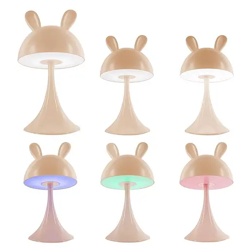 Світильник-нічник Kite LED з акумулятором Simple Bunny персиковий (K25-317-1-4) - фото 3