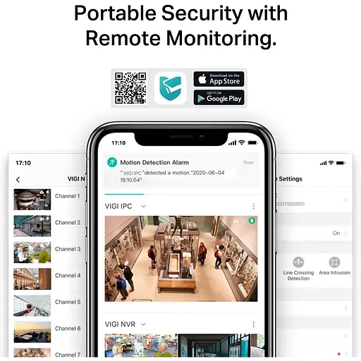 IP-камера TP-Link VIGI C440-2.8, PoE, 4Мп, 2.8 мм, H265+, IP66, Turret, кольорове нічне бачення, внутрішня - фото 7