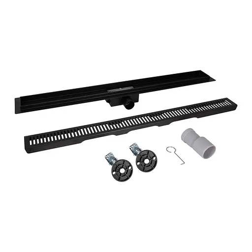 Душевой канал Qtap Taurus FA600MBLA из нержавеющей стали и с сухим затвором - фото 5