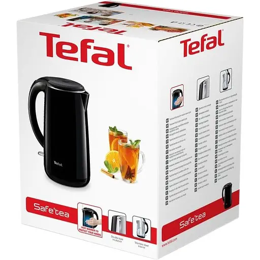 Электрочайник Tefal Safe tea KO260830 черный 1.5л (KO260830) - фото 3