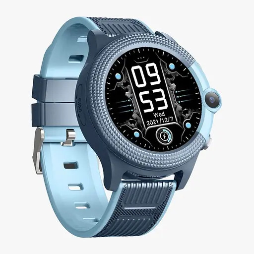 Детские смарт-часы-телефон Lemfo D36 с GPS и поддержкой 4G и влагозащитой Синий - фото 2