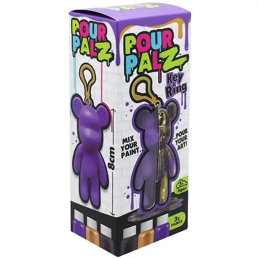 Набір для творчості ToyMonster Флюїд Арт Брелок Ведмедик S3 (GS-G88822) - фото 12