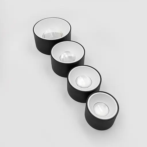 Точковий світильник Skarlat RSLC78042 20W BK+WH 4000K - фото 5