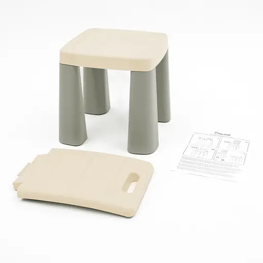 Дитячий пластиковий стільчик-табурет 04690/11 - фото 2