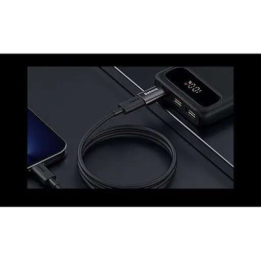 Перехідник Baseus Ingenuity Series Mini OTG USB 3.1 to Type-C Black (ZJJQ000101) [126876] - фото 7