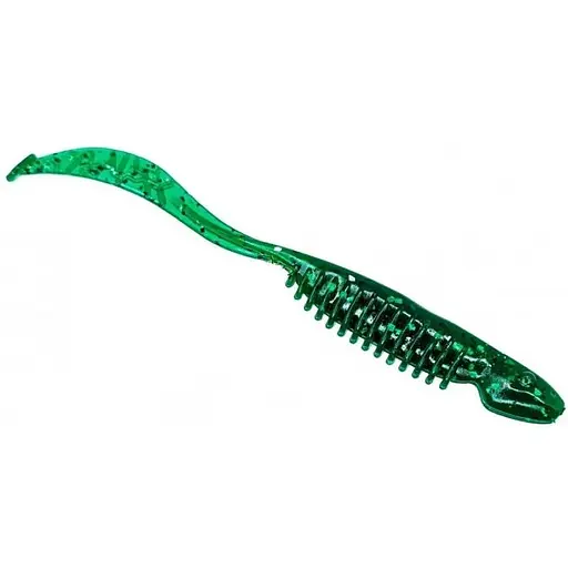 Силікон Reins Curly Shad 3.5 14 шт/уп. Темно-зелений (1013-1552.09.60)