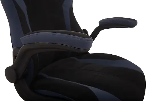 Геймерское кресло GT Racer черное с синим (X-2656 Black/Blue) - фото 8