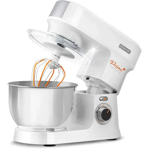 Кухонная машина Sencor 1000Вт белый - фото 8