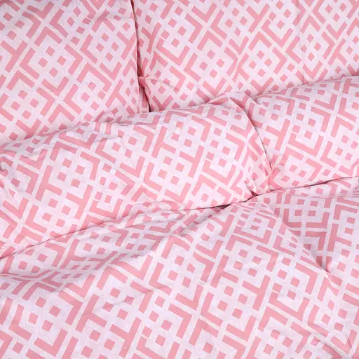 Пододеяльник MirSon бязь Abstract Pink 160х220 см (2200013166603) - фото 9