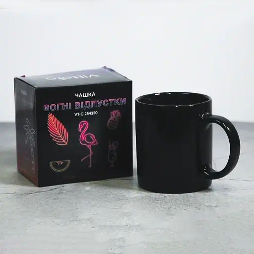 Чашка Vittora Вогні відпустки в коробці 330 мл 1 шт. (134349) - фото 7
