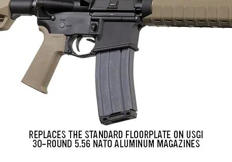 П'ятка для магазину Magpul L-Plate USGI 5.56x45 Black - фото 4