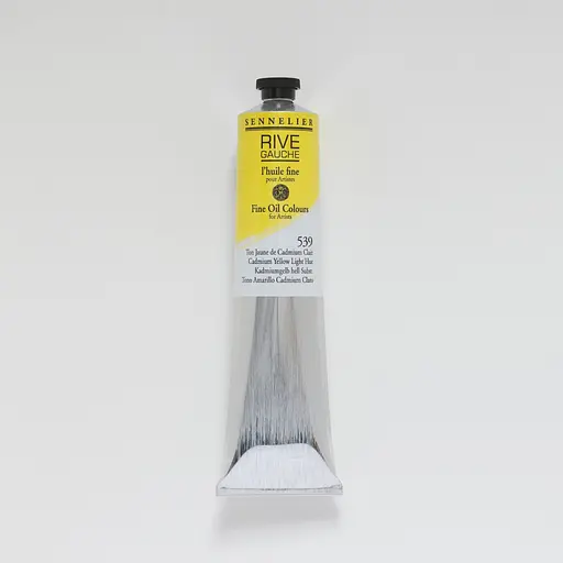 Масляная краска Rive gauche 200 мл, Кадмий желтый светлый оттенок (Cadmium Yellow Light Hue)