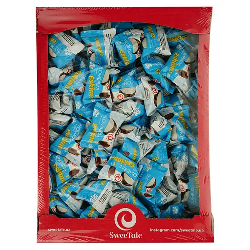 Цукерки глазуровані SweeTale Пломбіріні зі смаком Ескімо зі збивним корпусом 2.5 кг