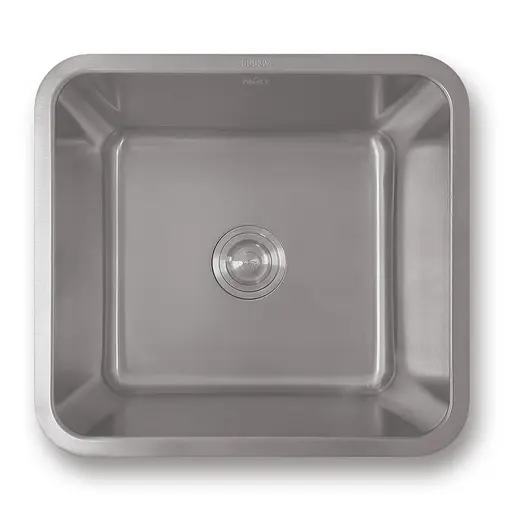 Кухонная мойка из нержавеющей стали 45 см под столешницу Nett NS-4643, Нержавеющая сталь - фото 1