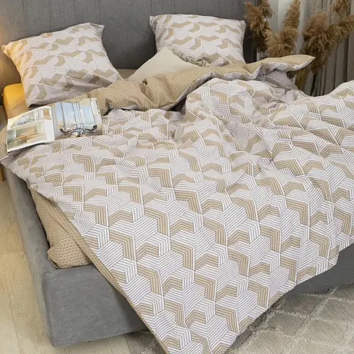 Комплект постільної білизни Viluta євро ранфорс 24270 100% бавовна - фото 1