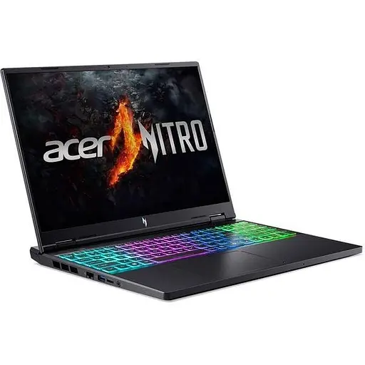 Ігровий ноутбук ACER Acer Nitro 16 AN16-73-57WY, (NH.QSNEX.007), Intel Core i5-14450HX до 4,8 ГГц, 16" WUXGA, 16 ГБ, SSD 512 ГБ, NVIDIA GeForce RTX 4050 6 ГБ, Free DOS, чорний - фото 2