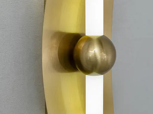 Дизайнерське світлодіодне бра Romin у вітальню колір золото 5W - фото 4