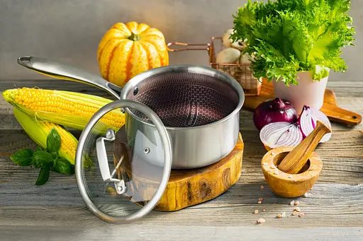 Ковш с крышкой Edenberg EB-17004 16 см 1.5 л