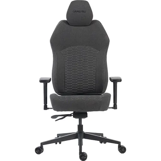 Крісло ігрове GamePro GC925B Black fabric (GC925B) - фото 7
