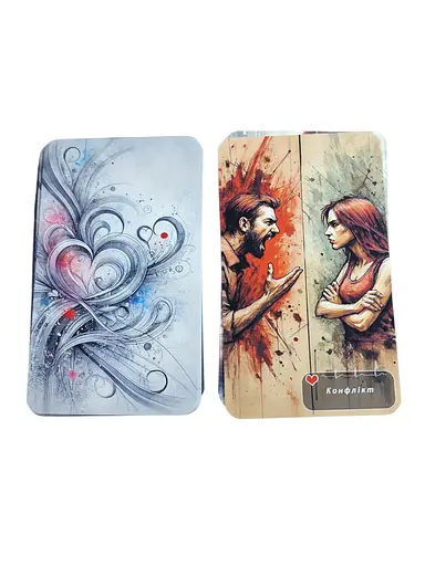 Карты Оракул Он и она 55 шт - фото 1