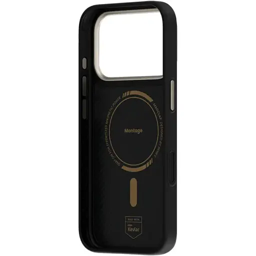 Чохол Benks Montage ArmorPro Kevlar Case 600D/1500D Magnetic для Apple iPhone 17 Pro Max Black [145678] - фото 4