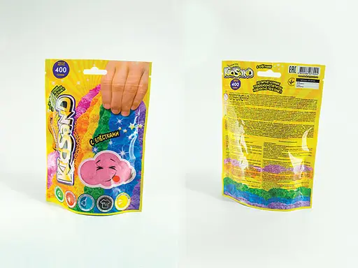 Набор творчества Кинетический песок Kidsand, пакет, 400 г, Danko Toys - фото 2