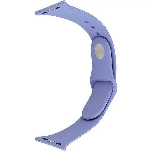 Ремінець Apple Watch Silicone 38/40/41 мм Lavender Сірий S (28) (46) - фото 1