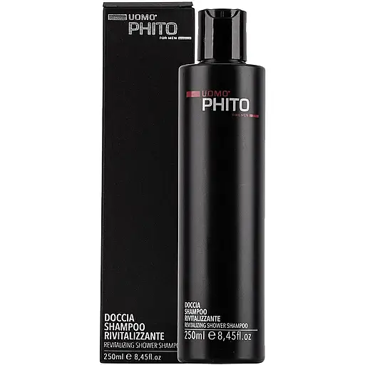 Відновлювальний шампунь для чоловіків Phito Uomo Doccia Shampoo Rivitalizzante 250 мл - фото 2