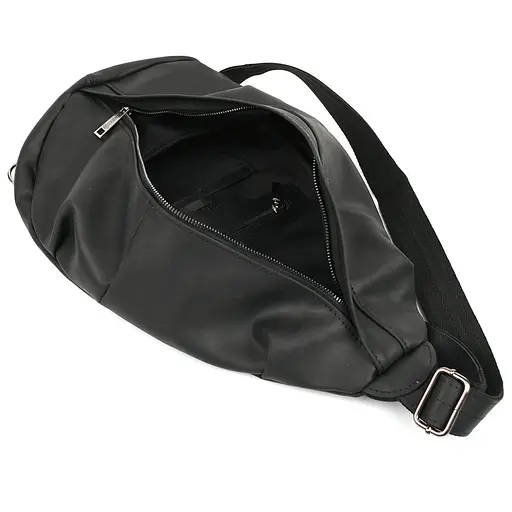 Рюкзак-слинг на одно плечо из лошадиной кожи TARWA 26х45х6 см sum0028224 - фото 6