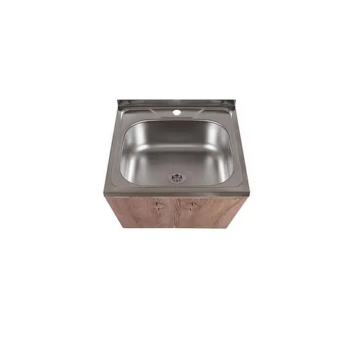 Тумба для кухні з накладною мийкою ЛДСП 50х50х83 см Дуб Трюфель (52866-01110) - фото 5