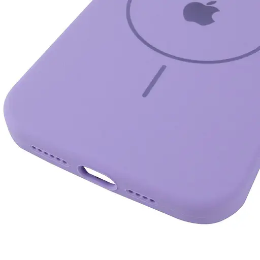Чохол Epik Silicone Case Full Protective AA V2 with MagSafe для Apple iPhone 15 Pro Max 6.7 Бузковий/Dasheen - фото 6