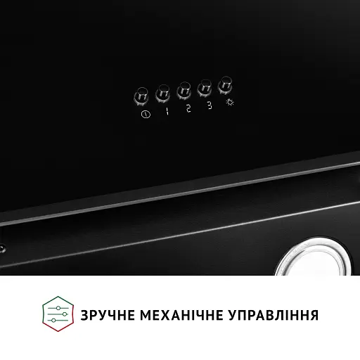 Вытяжка декоративная наклонная PERFELLI VICCO 6HM NERO - фото 7