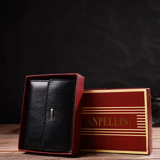 Жіночий шкіряний гаманець Canpellini 12х9.8х1.5 см acs0025494 - фото 7