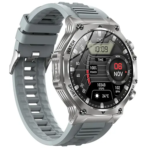 Годинник Smart Surf X Pro Silver Grey, 2 ремінця - фото 9