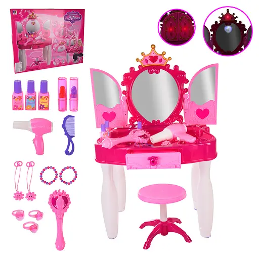 Детское трюмо 661-20 LimoToy на радиоуправлении с пультом, светом и звуком, в коробке (6903311230019) - фото 1