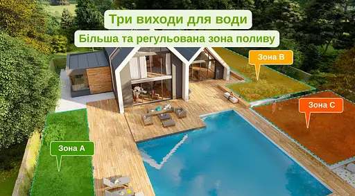 Программируемый таймер подачи воды XON WaterTimer X347 для полива (XWTDB3152401B 3527) Черный - фото 11