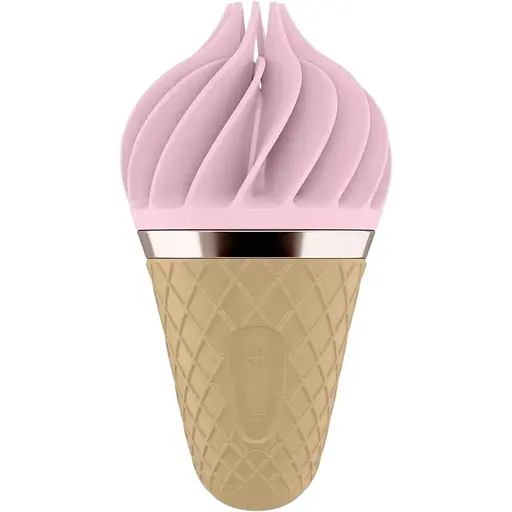 Клиторальный стимулятор-мороженка Satisfyer Lay-On Sweet Treat с вращающейся головкой