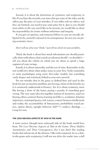 Skin in the Game. Hidden Asymmetries in Daily Life - фото 5