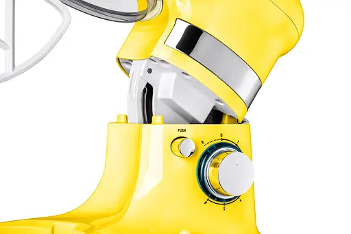 Миксер планетарный Ardesto KSTM-8044, 800 Вт насадки -3, чаша -нерж., сталь, 4л, PULSE-режим, желтый - фото 6
