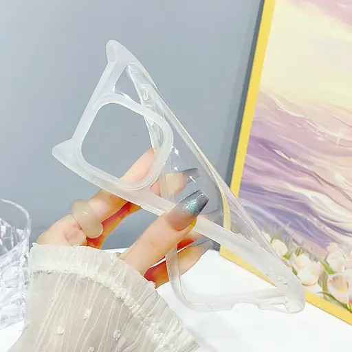 Чохол Epik TPU Cat для Apple iPhone 13 Pro 6.1 Transparent - фото 2